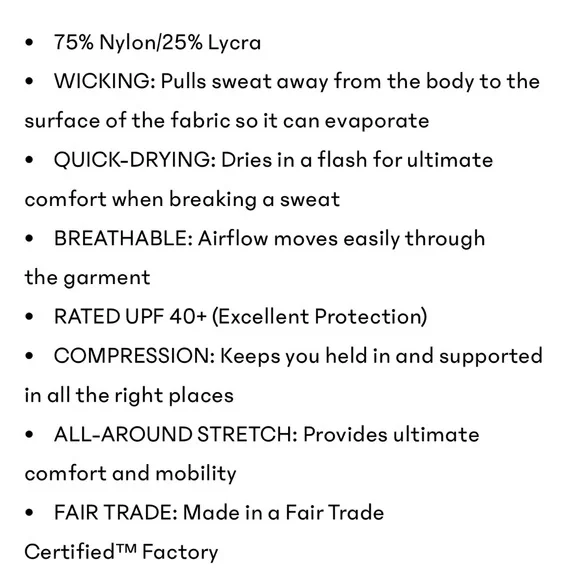 Two Athleta Vital built in bra tanks (2), fits cups A through C - Picture 6 of 6